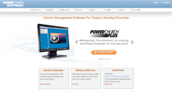 Desktop Screenshot of powerchurch.com